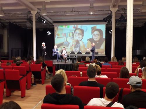 Un momento della presentazione del progetto "Aut in School - Autismo a scuola".
