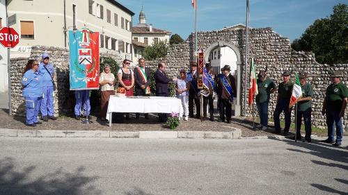 Il vice governatore con delega alla Cultura, Mario Anzil, al 35° anniversario del gemellaggio tra il Comune di Rivignano Teor e il Comune austriaco di Pörtschach am Wörthersee.