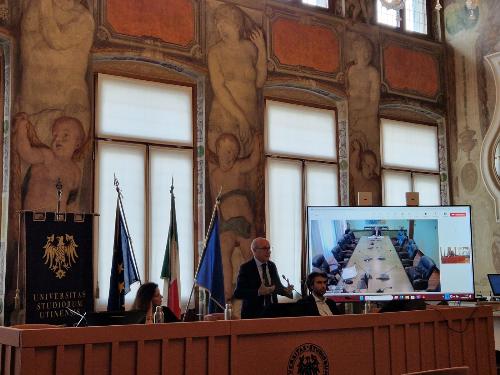 Il collegamento di Zilli con Palazzo Masieri a Udine