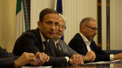 Il governatore Fedriga alla presentazione del Festival del cambiamento