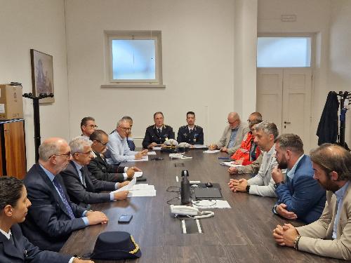 Il tavolo in Prefettura a Udine 