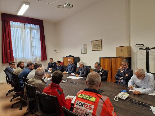 Riccardi con i sindaci della Val But