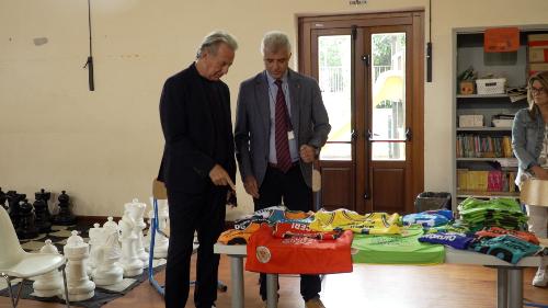 L'assesssore regionale Fabio Scoccimarro con l'assessore comunale di Trieste Maurizio De Blasio