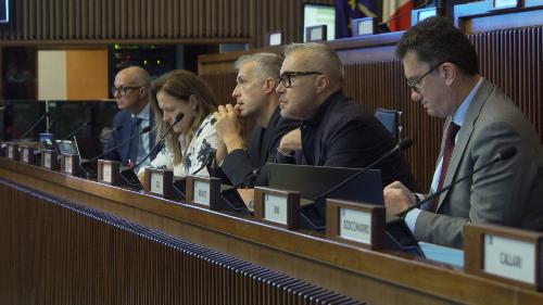 I lavori d'Aula della II Commissione consiliare