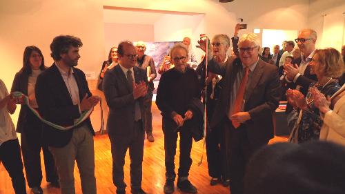 L'inaugurazione della mostra "Guido Guidi. Col tempo, 1956-2024"