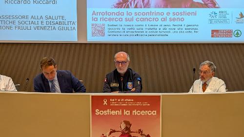 L'assessore Riccardi nel corso del suo intervento