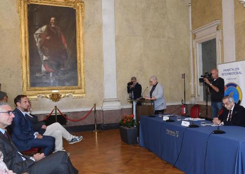 Presente all'evento anche l'assessore alle Autonomie locali Pierpaolo Roberti (in primo piano).