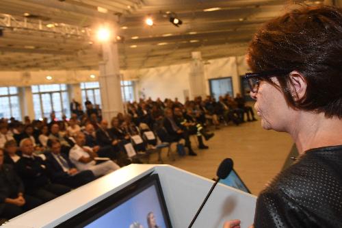 L’assessore regionale al Lavoro, formazione e istruzione, Alessia Rosolen alla celebrazione dei dieci anni di attività dell’Accademia Nautica dell’Adriatico