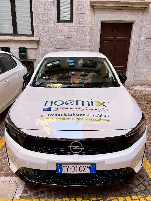 Uno dei veicoli messi a disposizione dal progetto Noemix,
