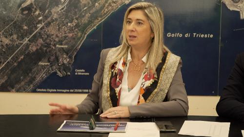 L’assessore regionale alle Infrastrutture e trasporti Cristina Amirante