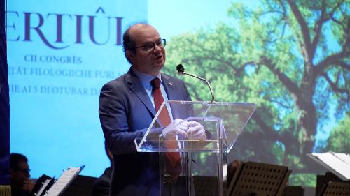 Anzil interviene al congresso della Filologica