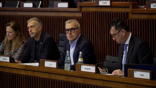 L'assessore Bini in II Commissione
