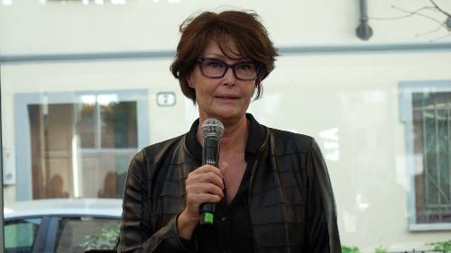 L’assessore regionale alla Formazione, Università e Ricerca, Alessia Rosolen, alla cerimonia di avvio del quindicesimo anno formativo dell’Its Academy