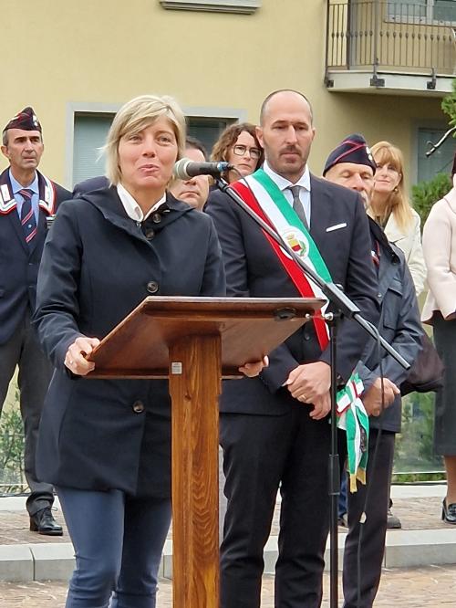 L'intervento dell'assessore Zilli alla cerimonia in piazza Ferro