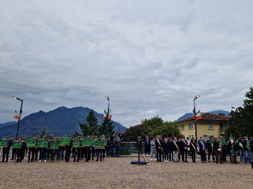 Gli schieramenti delle sezioni Ana 