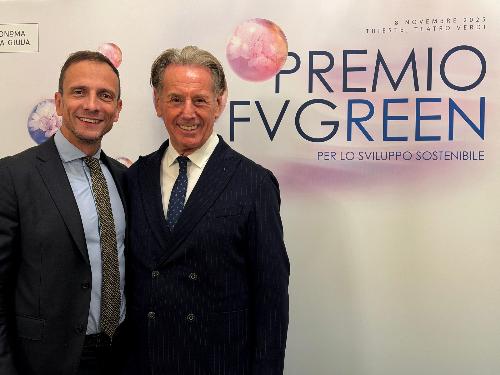 Il governatore Massimiliano Fedriga e l'assessore regionale Fabio Scoccimarro