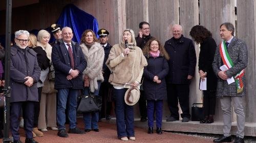 L'assessore regionale Cristina Amirante a Corva