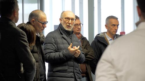 L'assessore regionale Riccardo Riccardi all'inaugurazione della Casa della comunità di Sacile