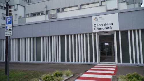 L'esterno della nuova Casa della comunità aperta a Sacile