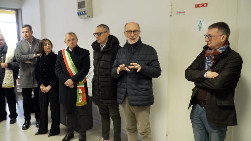 L'intervento dell'assessore Riccardo Riccardi nella nuova Casa della comunità di Maniago
