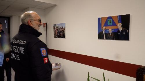 un momento della cerimonia svoltasi oggi a Gemona