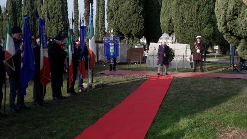 Giorno della Memoria - L'assessore regionale al Patrimonio Sebastiano Callari a Monfalcone