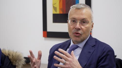 L'assessore Bini nel corso del suo intervento