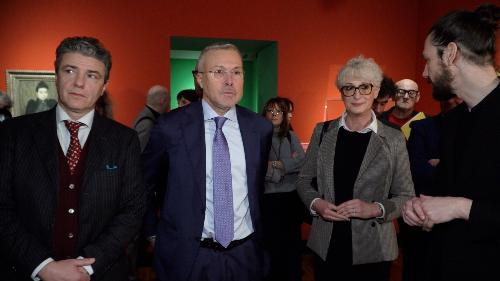 L'assessore Bini visita la mostra "Impressionismo e modernità. Monet, Van Gogh, Picasso, Kandinsky, Magritte"