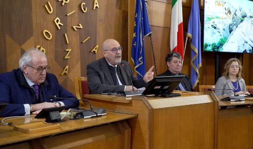 La presentazione dei lavori di riqualificazione dell'area dell'ex ospedale psichiatrico di Gorizia.