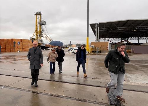 L'assessore Amirante a Porto Nogaro