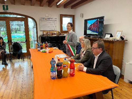 La presentazione degli alloggi di co-housing sociale a Privano, realizzati nell'ambito del Lascito Dal Dan dal Comune di Bagnaria Arsa.