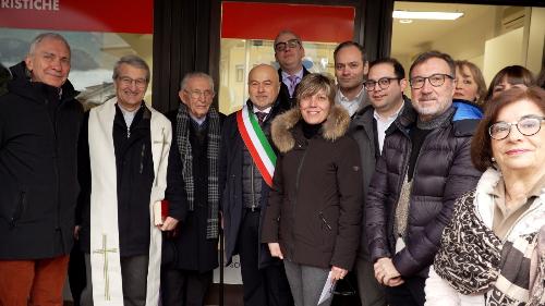 L’assessore regionale alle Finanze Barbara Zilli, intervenuta alla cerimonia di inaugurazione del nuovo ufficio IAT a Forgaria nel Friuli