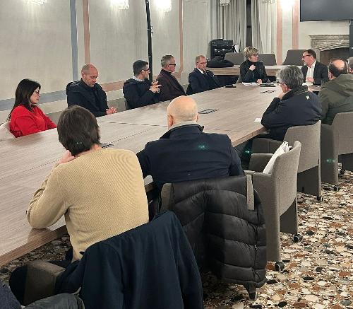 Alcune istantanee dell'incontro nel castello di Colloredo di Monte Albano con l'assessore Barbara Zilli