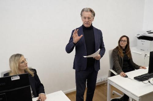 L'assessore Scoccimarro presenta il nuovo Sportello ambiente ed energia in via Carducci a Trieste