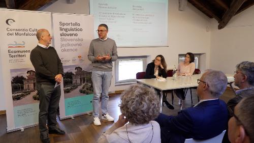 L'assessore Roberti durante il suo intervento