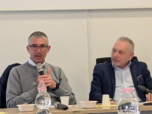 L'assessore Roberti nel corso del suo intervento