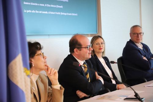 L'intervebnto del vicegovernatore Mario Anzil alla conferenza stampa svoltasi a Udine