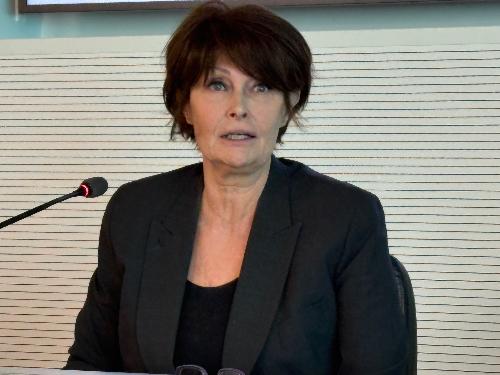 L’assessore regionale al Lavoro, formazione, istruzione, ricerca, università e famiglia Alessia Rosolen