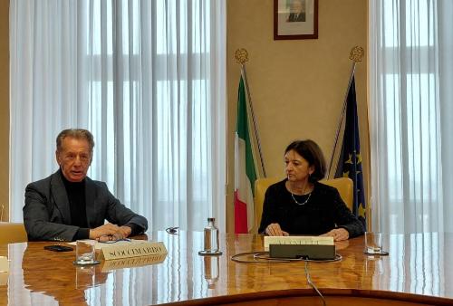 L'intervento dell'assessore regionale Fabio Scoccimarro.