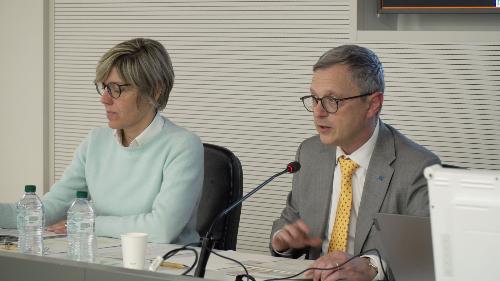 Da sinistra l'assessore Zilli e l'assessore Zannier