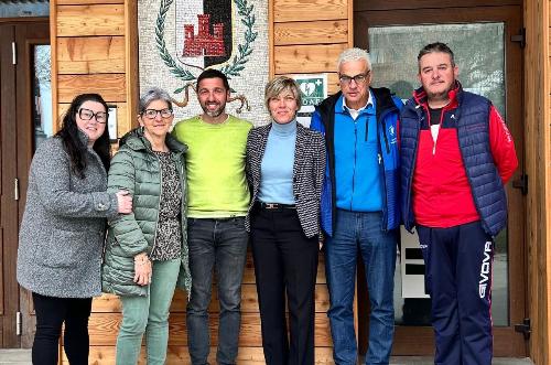 La visita al Comune di Forni di Sotto.