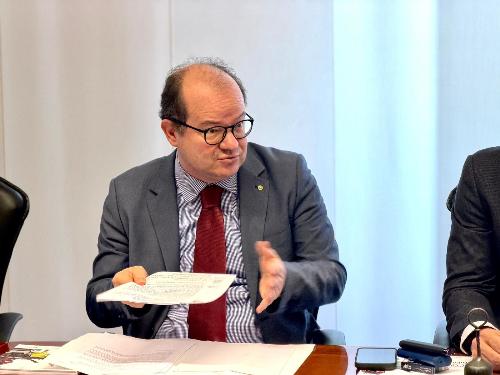 Il vicegovernatore Mario Anzil