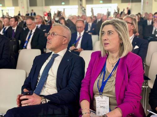 Gli assessori Sergio Emidio Bini e Cristina Amirante