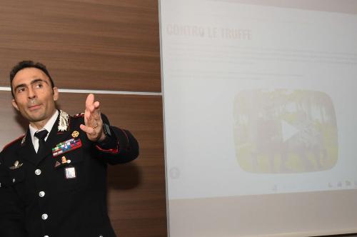 Il colonnello Gianluca Migliozzi, comandante provinciale dei Carabinieri di Trieste.
