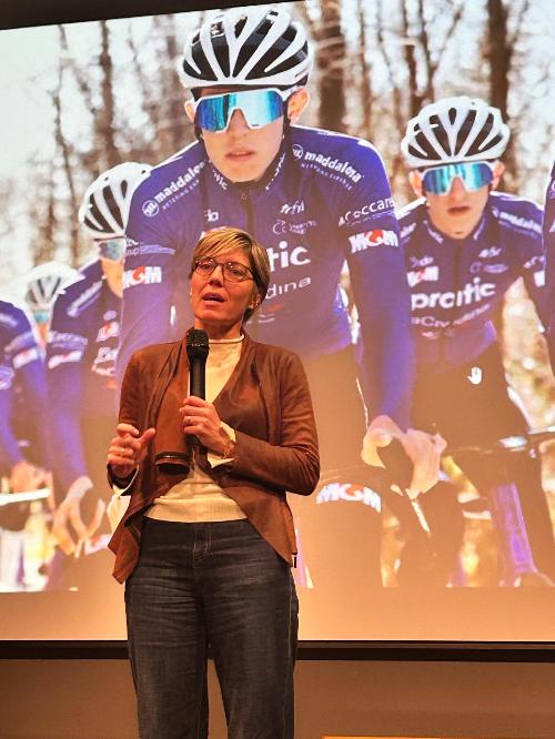 L'intervento dell'assessore regionale Barbara Zilli alla cerimonia di presentazione della squadra Libertas Ceresetto