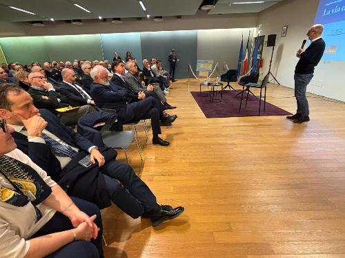 L'assessore Riccardi a Villa di Toppo Florio a Buttrio