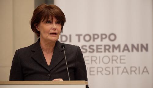 L’assessore all’Università Alessia Rosolen.