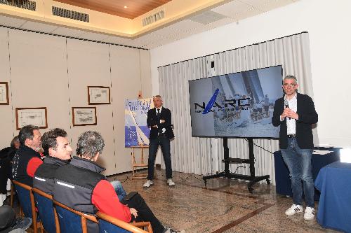 Roberti alla presentazione della stagione 2026 e premiazione dei campioni 2025 del North Adriatic rating circuit (Narc)