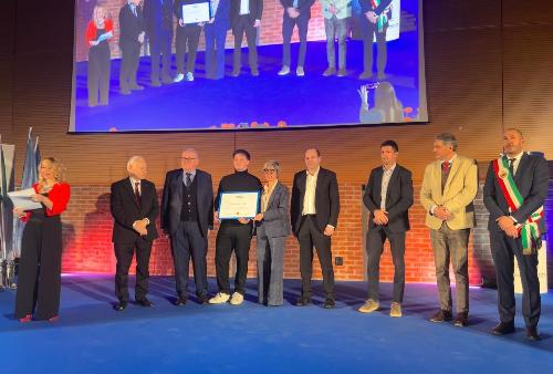 L'assessore Zilli alle premiazioni delle venti aziende artigiane 