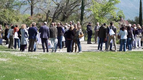 L'incontro in occasione della riapertura del Giardino Viatori